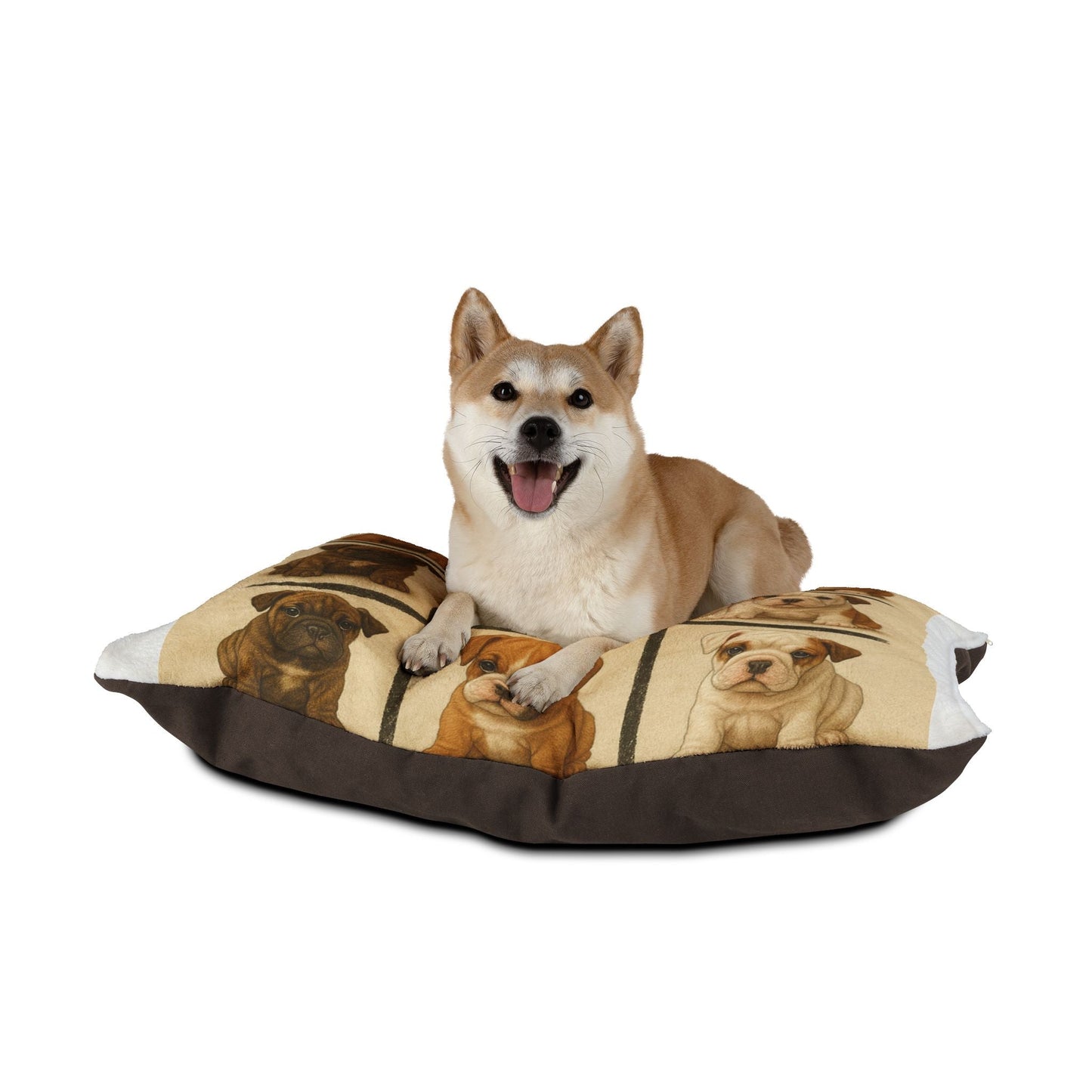 Bulldog puppies Pet Bed