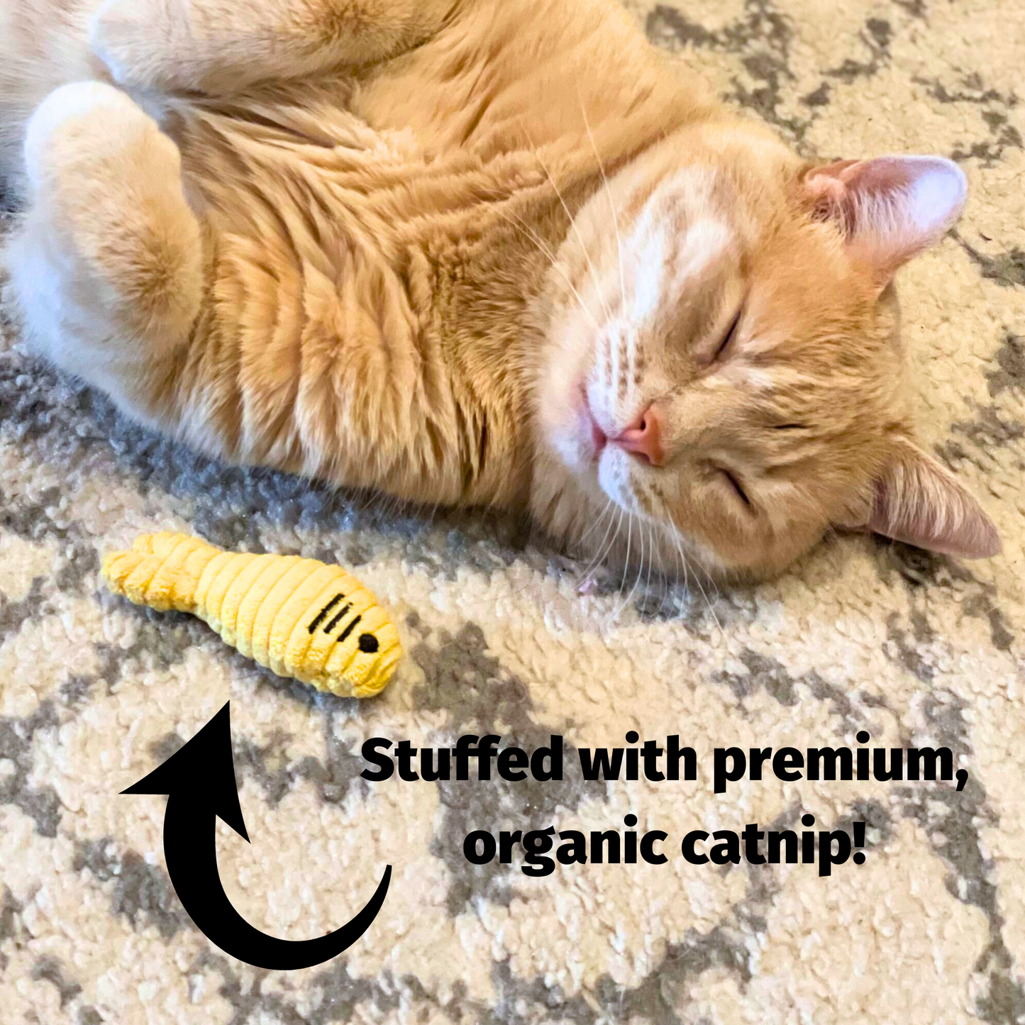 HuggleKatsÂŽ Chickies Cat Toys, 3 Pack