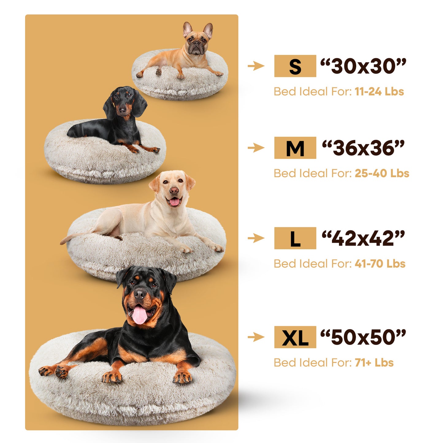 Bagel Bed Monogram (Personalized)