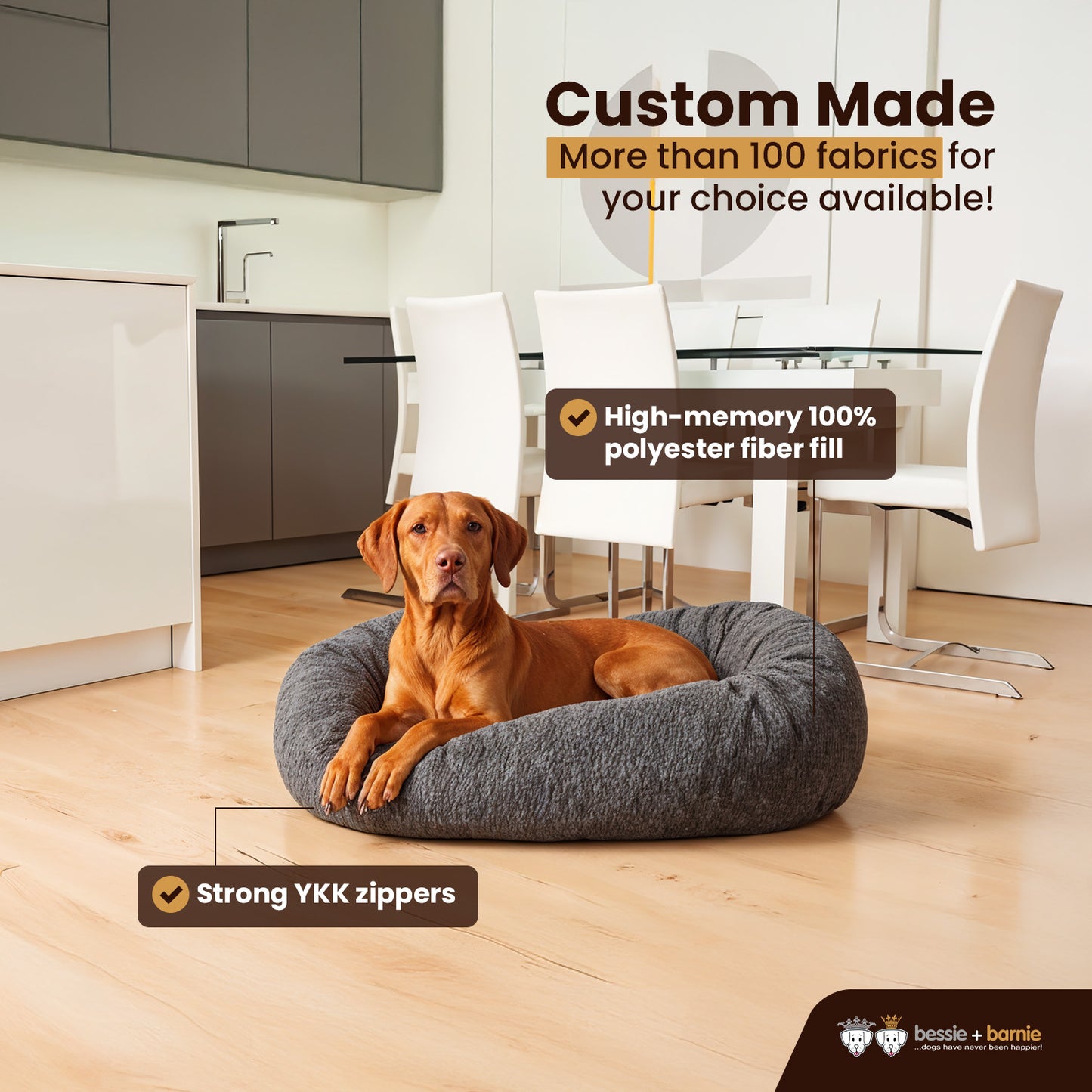 Donut Bed - Microvelvet Special Designs Bowsers