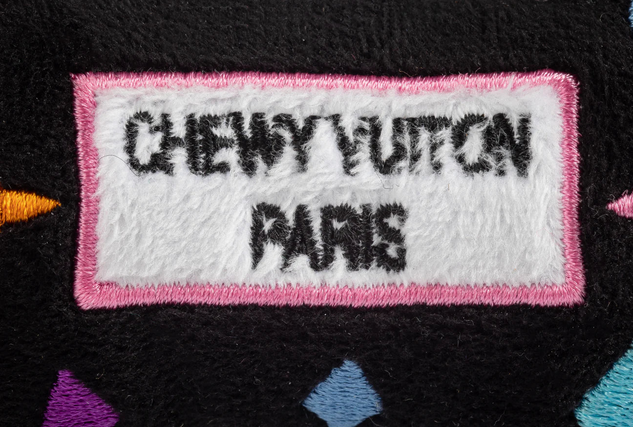Black Monogram Chewy Vuiton Bone Toy