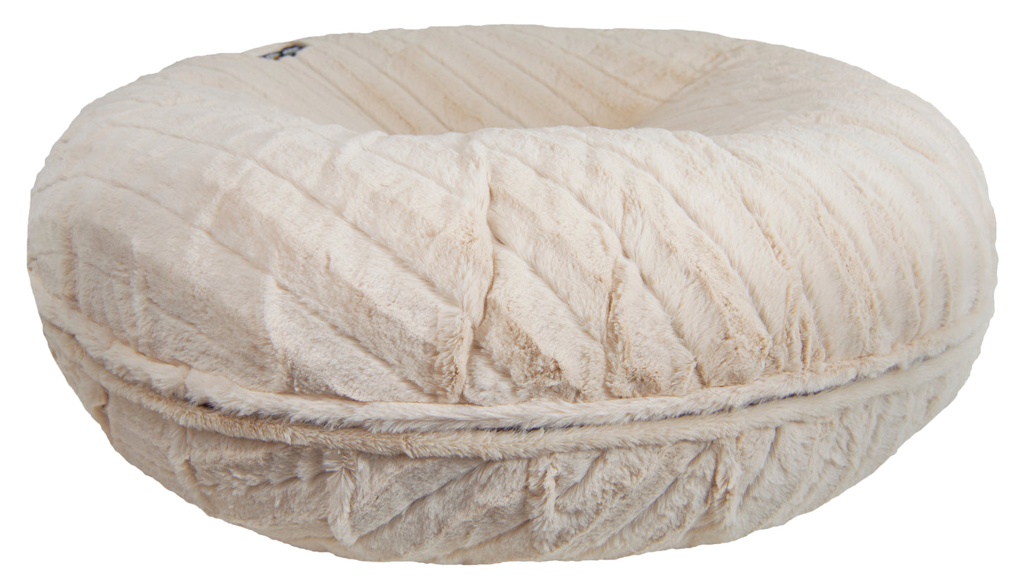 Bagel Cover Replacement Improved (Double Zipper, no internal strings, same pillows)