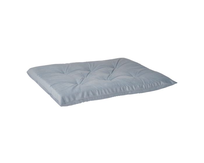 Tufted Cushion Mat Platinum Microvelvet Bowsers