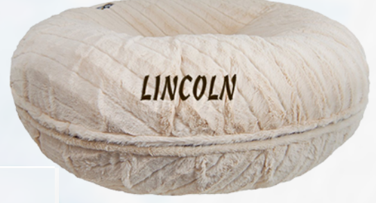 Bagel Bed Monogram (Personalized)