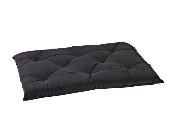 Tufted Cushion Mat Platinum Microvelvet Bowsers