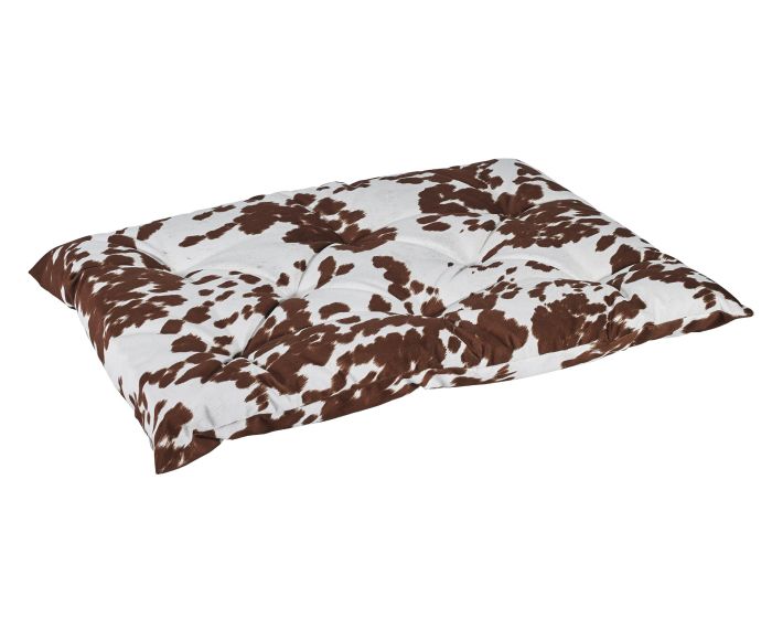 Tufted Cushion Mat Platinum Microvelvet Bowsers