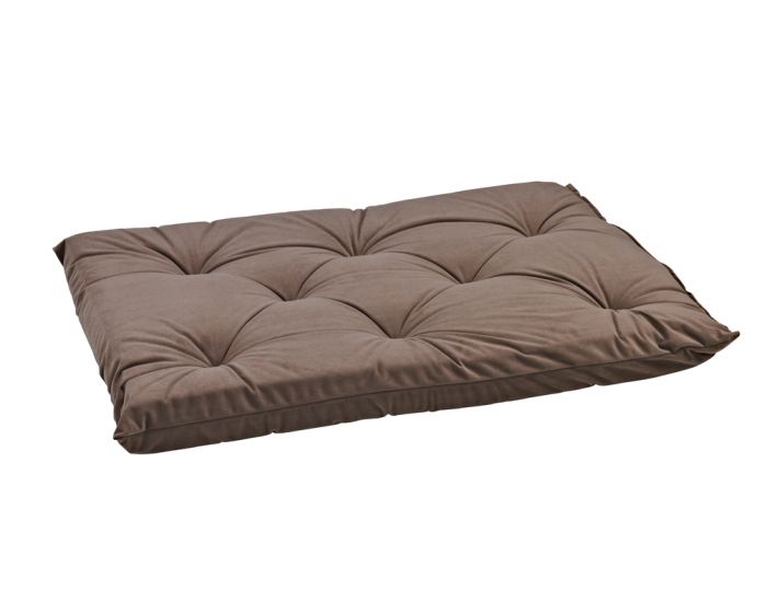 Tufted Cushion Mat Platinum Microvelvet Bowsers
