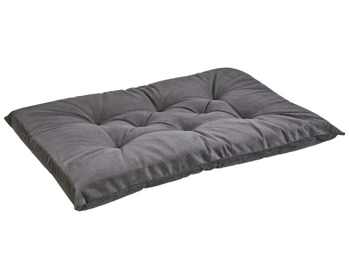 Tufted Cushion Mat Platinum Microvelvet Bowsers