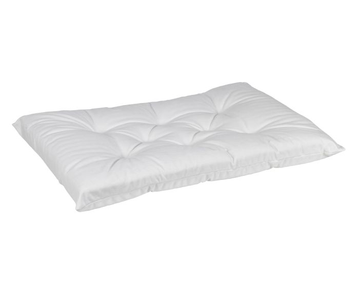 Tufted Cushion Mat Platinum Microvelvet Bowsers