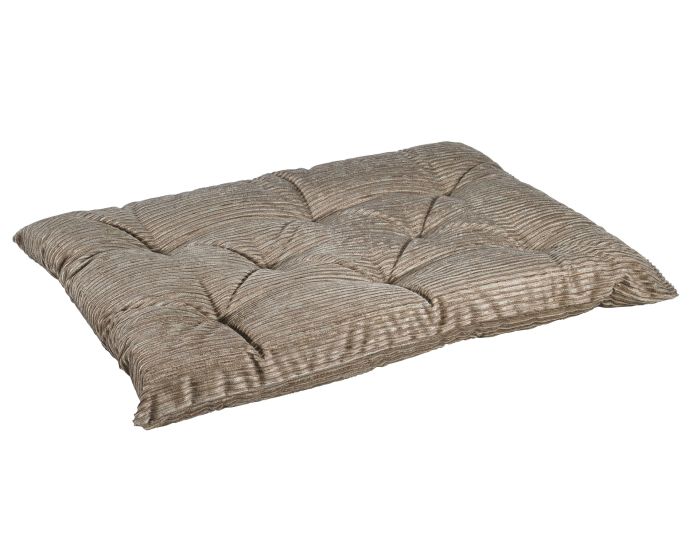 Tufted Cushion Mat Platinum Microvelvet Bowsers