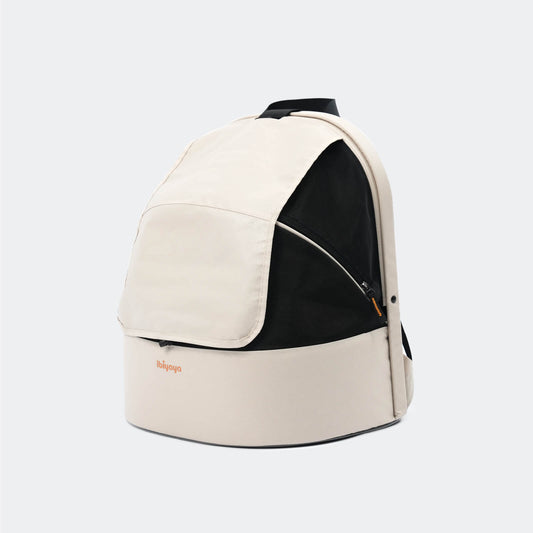 Panorama Zipper-free Small Pet Travel Carrier, Cat-Dog Chest Carrier, with Optional Wheels