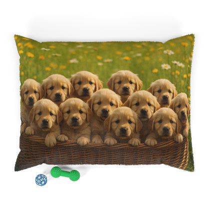 Golden Retriever puppies Pet Bed