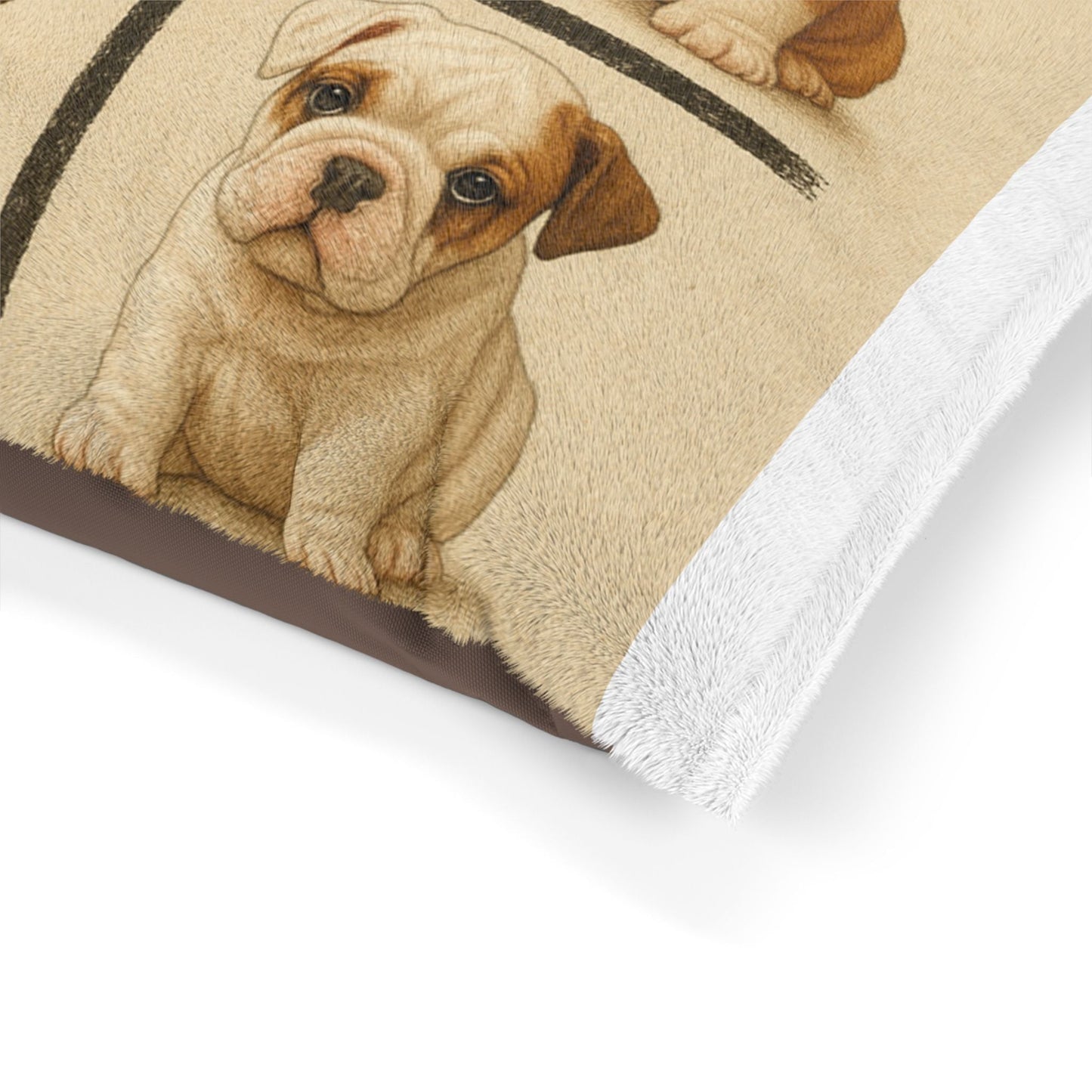 Bulldog puppies Pet Bed