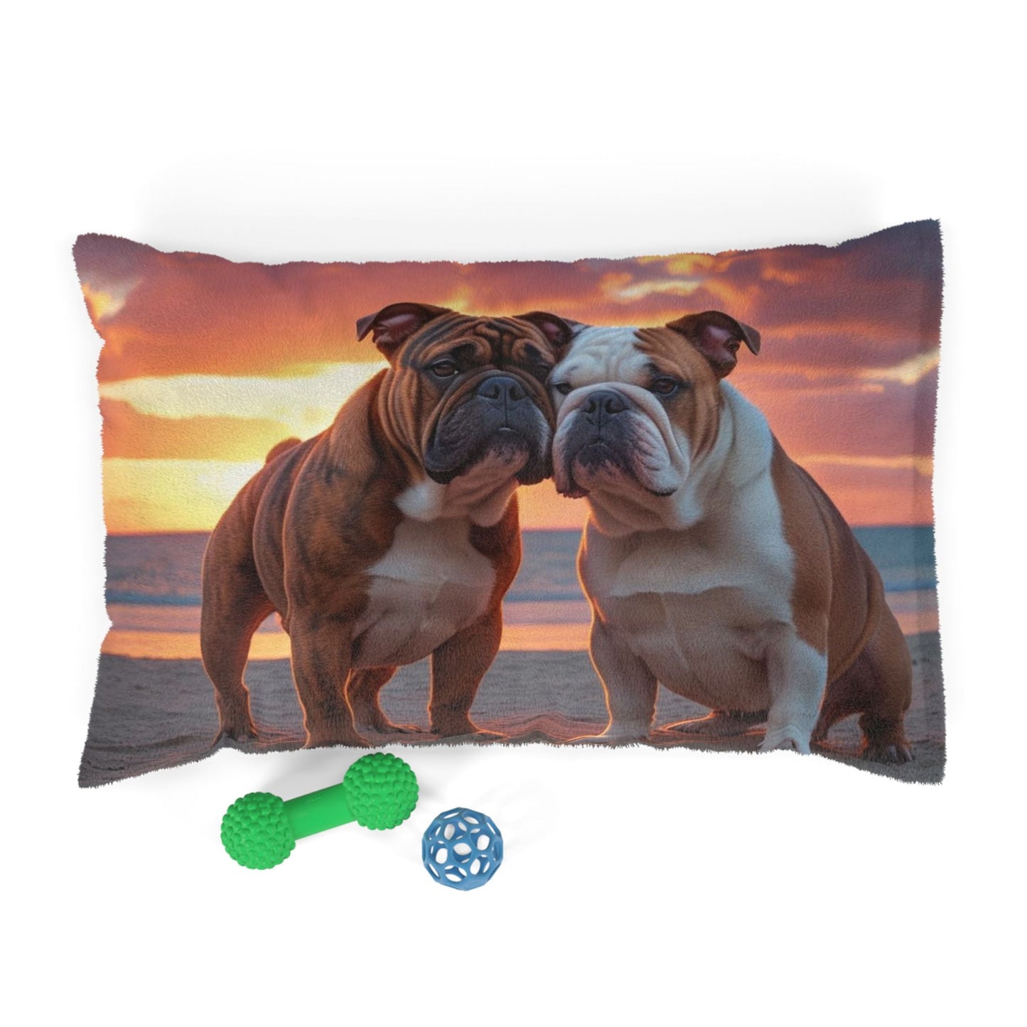 Bulldog Love Pet Bed