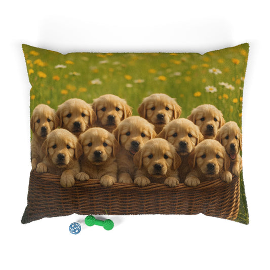 Golden Retriever puppies Pet Bed