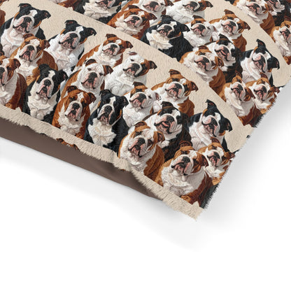 Bulldogs Pet Bed