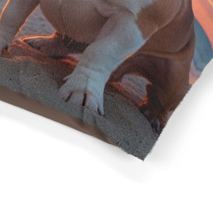 Bulldog Love Pet Bed