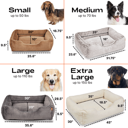 The Sammy Bolster Dog Bed