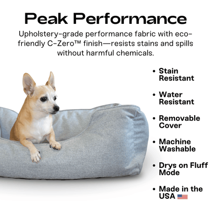 The Sammy Bolster Dog Bed