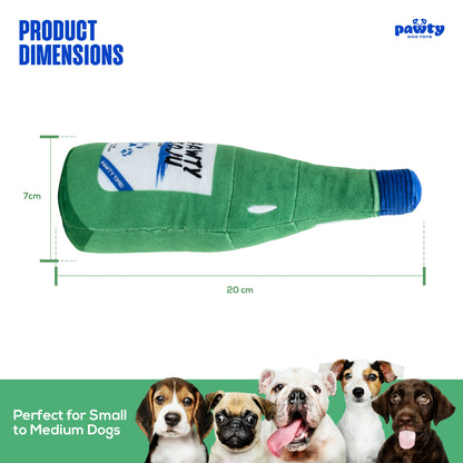 SOJU BOTTLE PLUSH DOG TOY