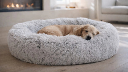 Bolster Icelandic Shag Bed Bowsers
