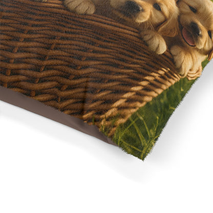 Golden Retriever puppies Pet Bed