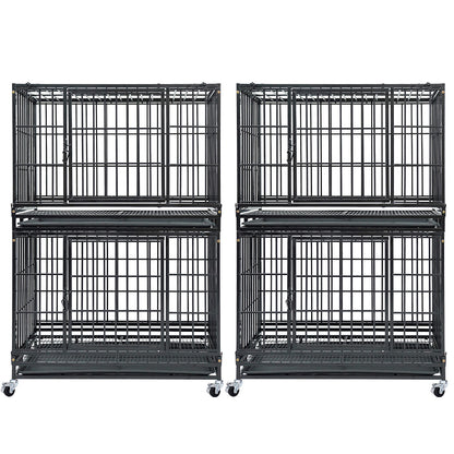 37" Stackable Heavy Duty Dog Kennel 371D04