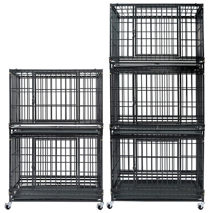 37" Stackable Heavy Duty Dog Kennel 371D04