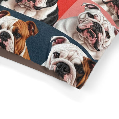 Bulldogs Pet Bed