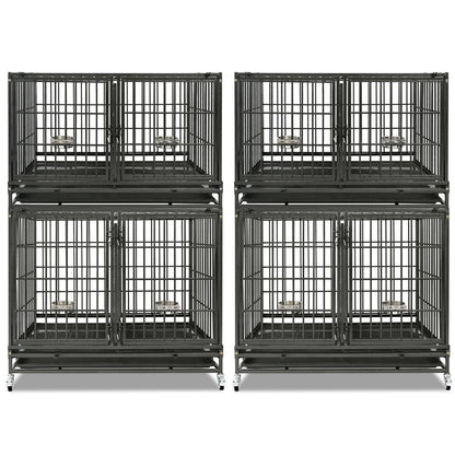 42" Collapsible Dog Crate 43ST