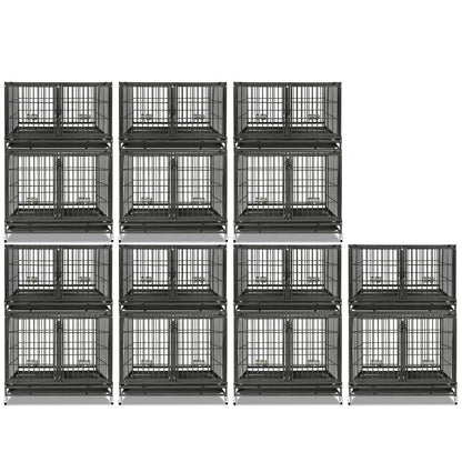 42" Collapsible Dog Crate 43ST