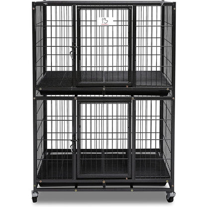 31" Two-Tier Dog Crate 46A