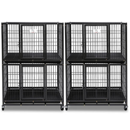 31" Two-Tier Dog Crate 46A