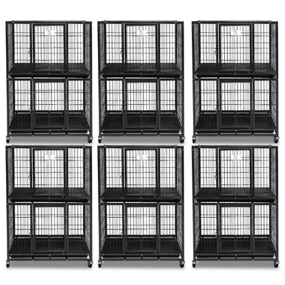 31" Two-Tier Dog Crate 46A