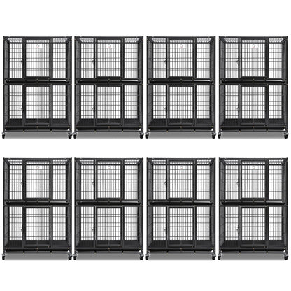 31" Two-Tier Dog Crate 46A