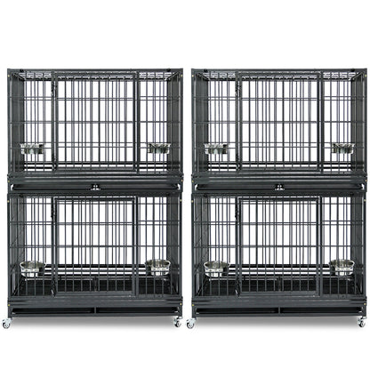 48" Heavy Duty Dog Cage for XL/XXL Dogs 481D
