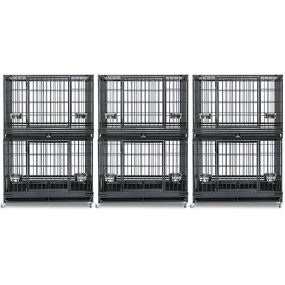 48" Heavy Duty Dog Cage for XL/XXL Dogs 481D