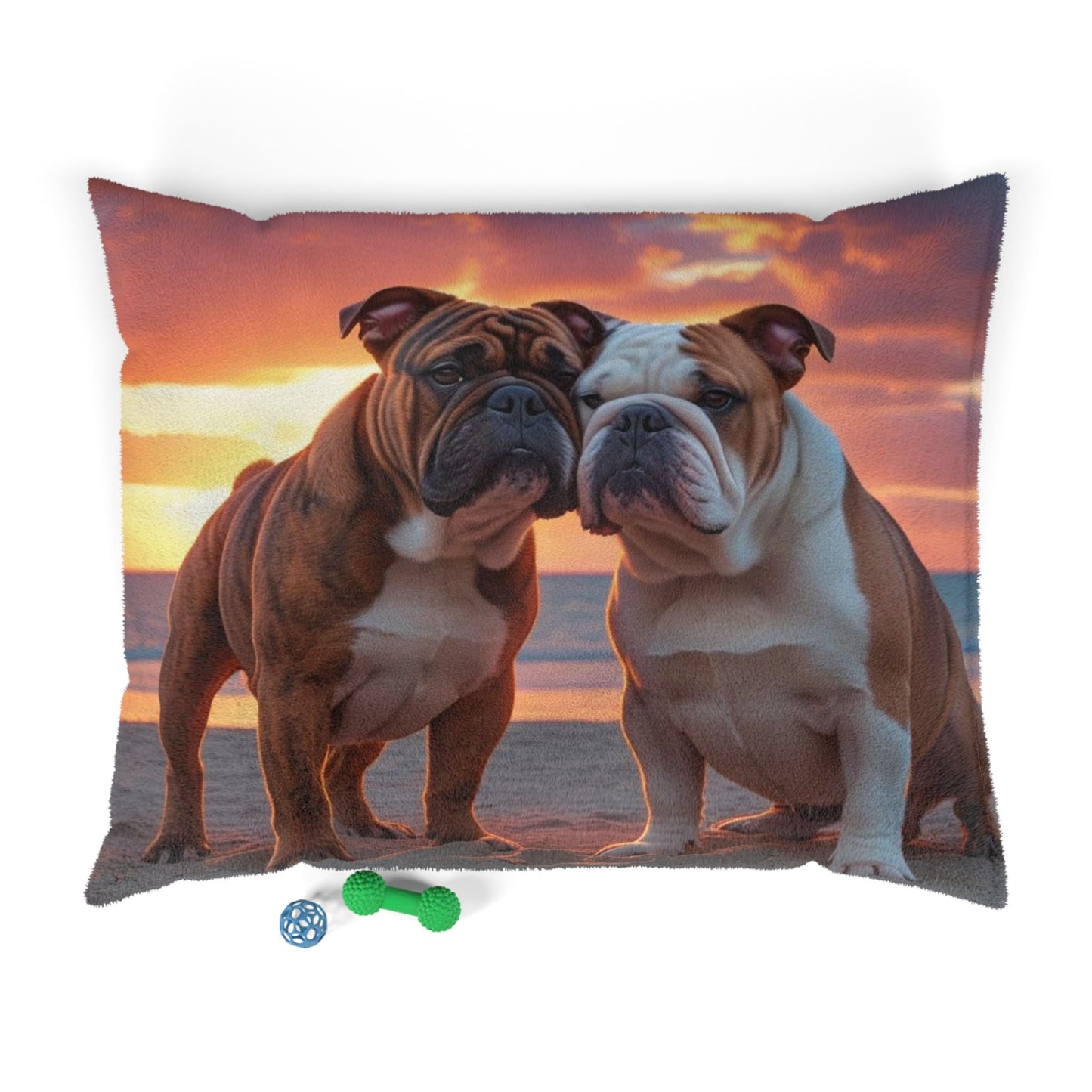 Bulldog Love Pet Bed