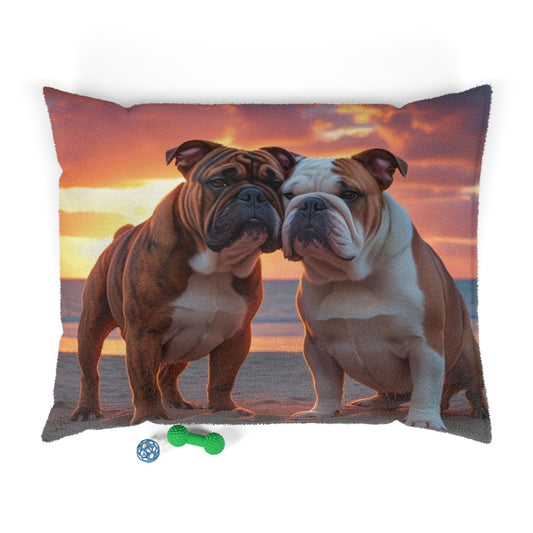 Bulldog Love Pet Bed