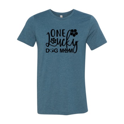 One Lucky Dog Mom T-Shirt
