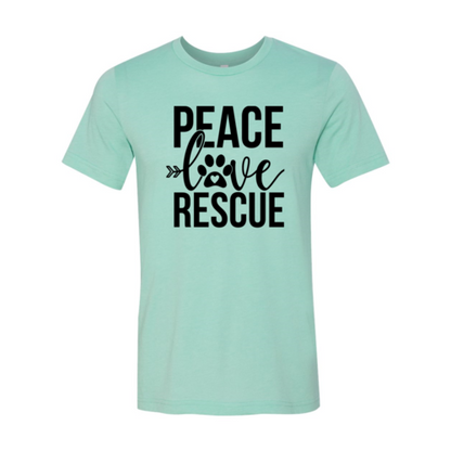 Peace Love Rescue T-Shirt