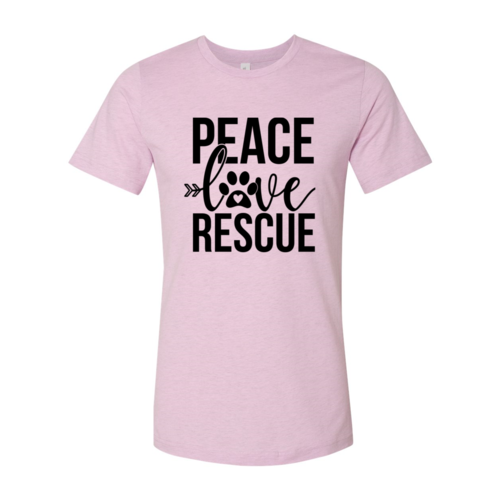 Peace Love Rescue T-Shirt