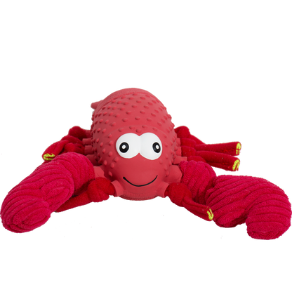 Huggle-Fusion® McCracken Lobsta Plush & Latex Dog Toy