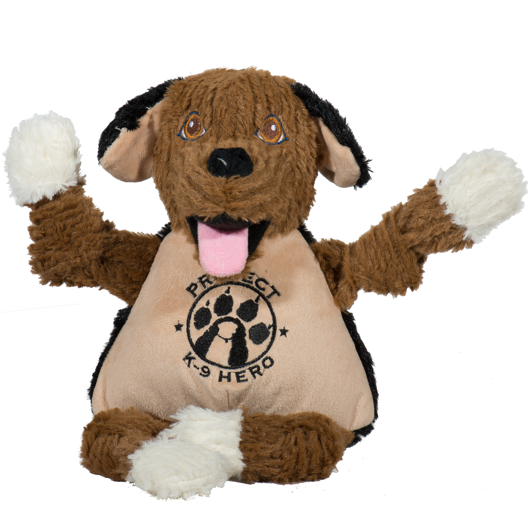 HuggleCause™, Project K-9 Hero, Flash Knottie® Plush Dog Toy, Large ...