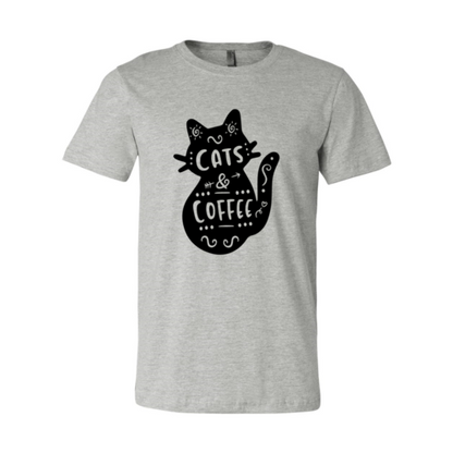 Cat And Coffee T-Shirt