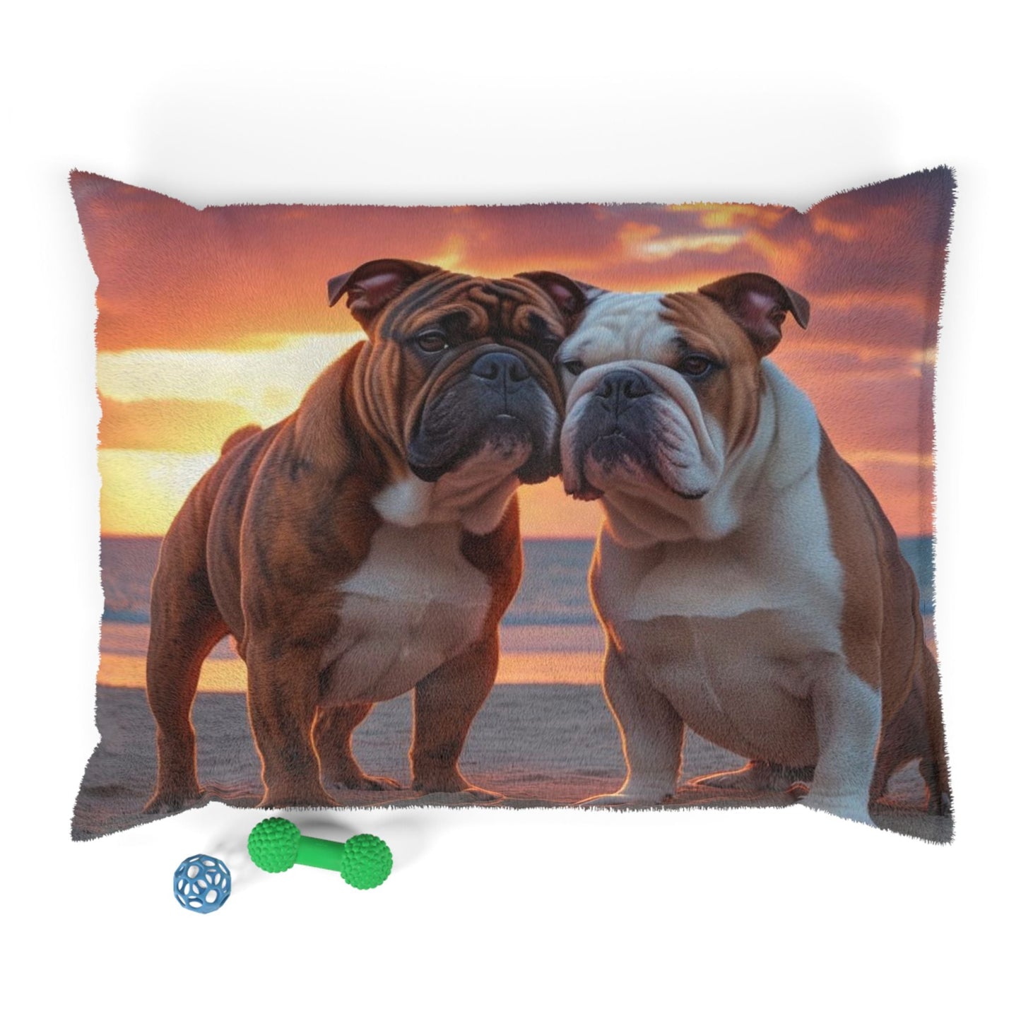 Bulldog Love Pet Bed