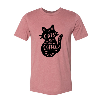 Cat And Coffee T-Shirt