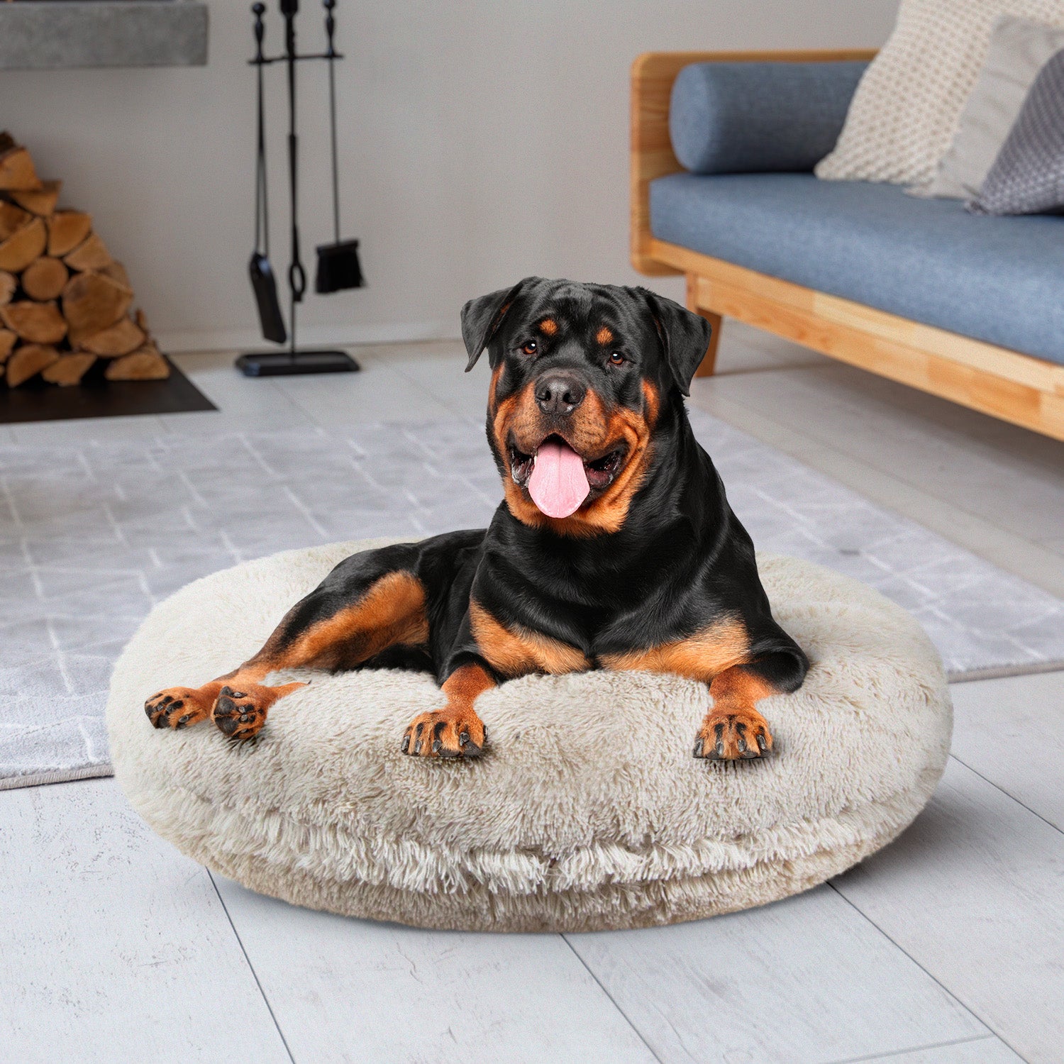 Bagel Bed Frosted Willow Frosted Willow L 42