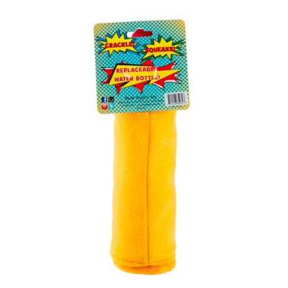 Johnnie Dogwalker Water Bottle Crackler Toy