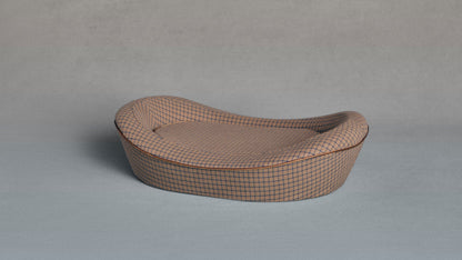 Timeless Dog Bed in Tawny Ledger